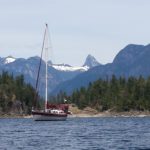 Siren Song in Desolation Sound - look at that landscape!