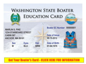 REceive your Washington State Boater Education Card