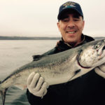Black mouth Salmon catch @ Coyote Bank by Rob Rohner