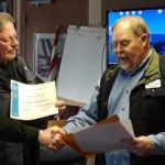 Steve M receives his Electronic Nav & Engine Maintenance Certificates