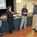Ken & Andrea receives Seamanship Certificate