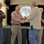 Duane receives Engine Maintenance Certificate