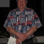 Gordon Bolyard being recognized as Instructor for 2017/2018